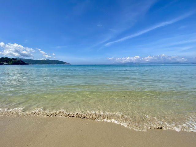 深圳南澳第一沙灘✨🏖️ 體驗海灘的樂趣與自然美景🌊