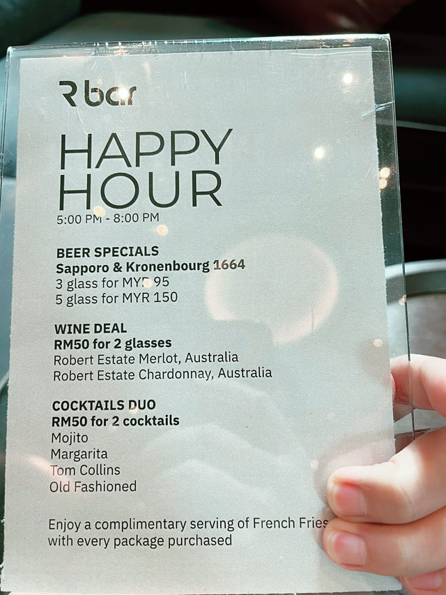 Unwind in Style at R Bar KL: Cocktails, Bites & Happy Hour Delights