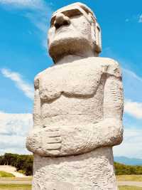 🌿 Solo Travel Gem: Moai Statues in Sapporo!