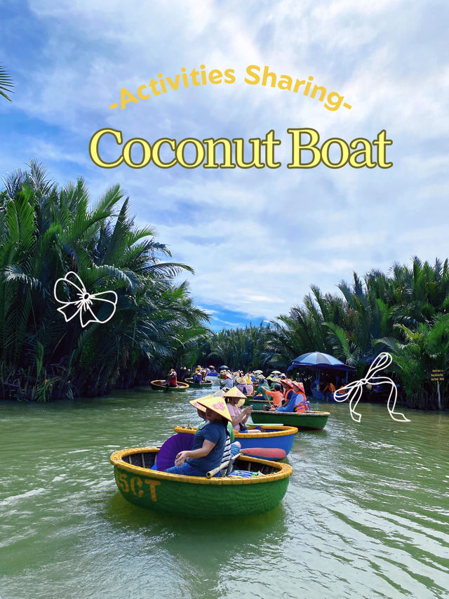 รีวิวล่องเรือมะพร้าวฮอยอัน ประสบการณ์สุดครึกครื้น