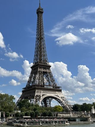 🌟**Stand on the top of the Eiffel Tower and overlook the romantic heartbeat of Paris**
