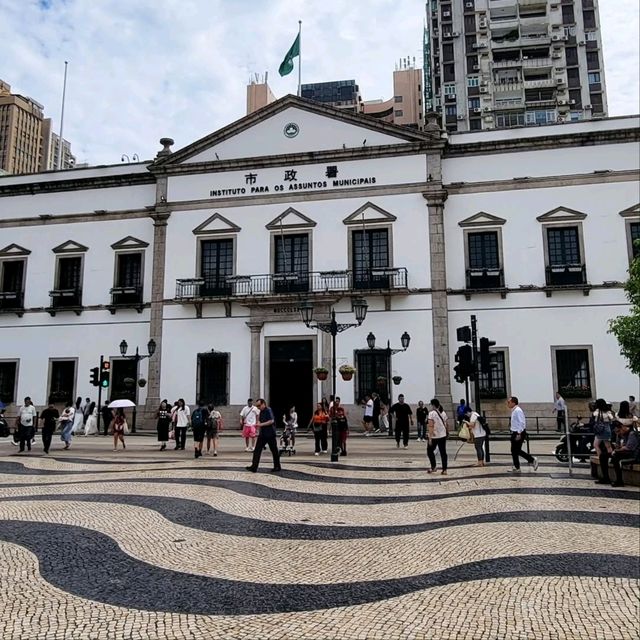 Vibrant Stroll Through Senado Square Vibrant Stroll Through Senado Square