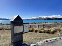 紐西蘭旅遊—🌊 Lake Tekapo Scenic｜藍色湖畔的無邊詩意