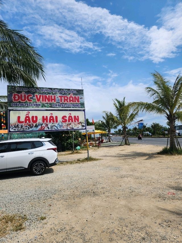 【ホイアン🇻🇳ベトナム】ココナッツボートで川下り🥥