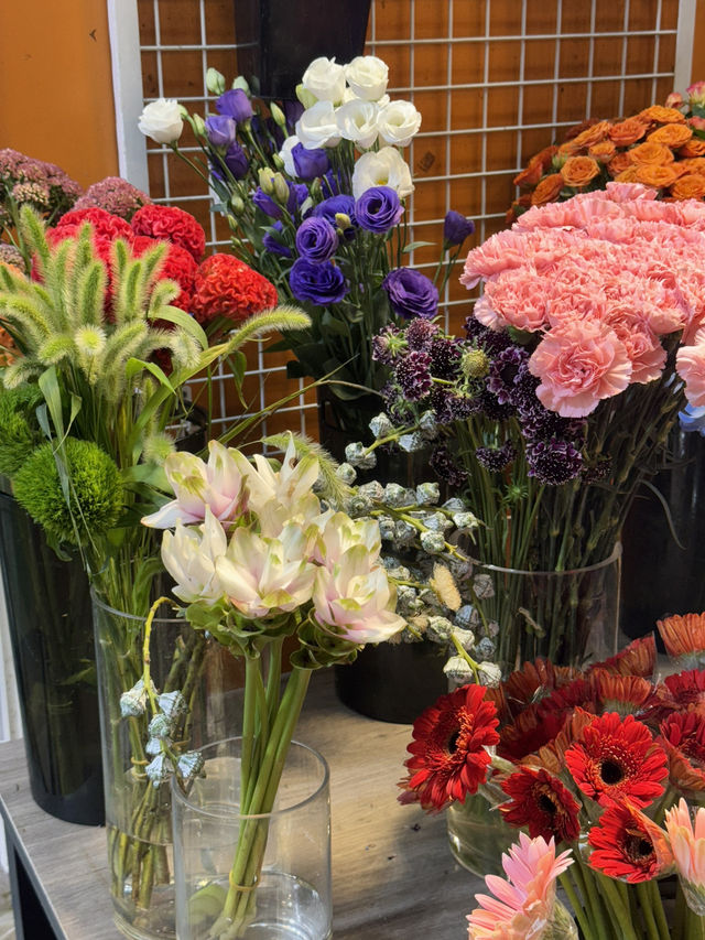 ตลาดดอกไม้น่ารักในฮ่องกง! “聯藝花店”