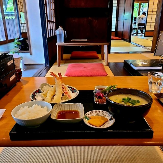 일본 오이타현 유후인 점심 맛집)아마미차야 - 유후인 일본 가정식 맛집