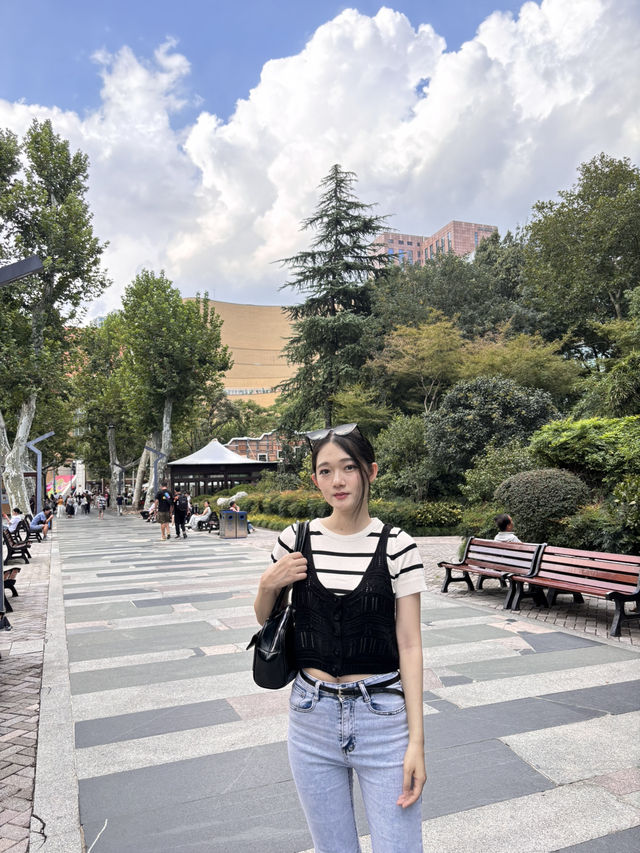Jing’an Park สวนสาธารณะจิงอัน🌱☘️