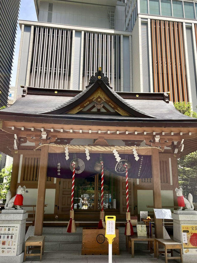 🎐 Summer Breeze at Fukutoku Shrine, Nihonbashi