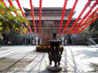 Po Lin (Precious Lotus) Monastery - One of the major attractions at Ngong Ping on Lantau Island