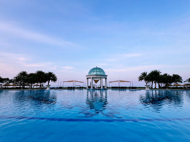 🇻🇳 富國島北部住宿首選！走進 Sheraton Phu Quoc Long Beach Resort 的歐式宮廷夢（上集）：絕美落日泳池與古典房型開箱 🏰🌅