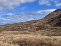 🍂秋日阿蘇山:米塚的金色光影、草千里的高原風、火山的震撼能量