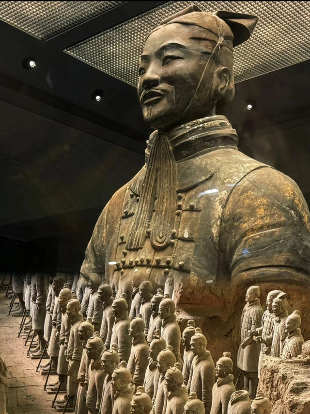 兵馬俑近距離震撼體驗🗿 兵馬俑近距離震撼體驗🗿