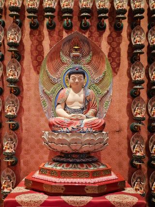 ​ Buddha Tooth Relic Temple • 坐落於Chinatown中心嘅宏偉中式地標！。