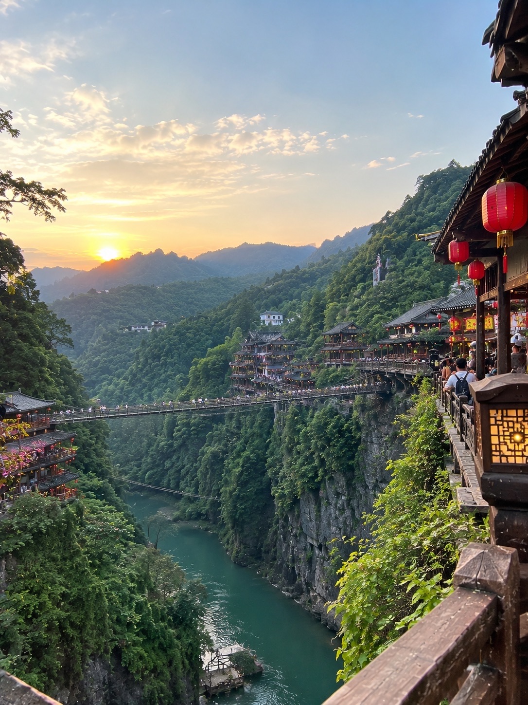망선곡(Wangxian Valley).