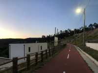 Great view of Viseu, Ecopista do Dao walks 