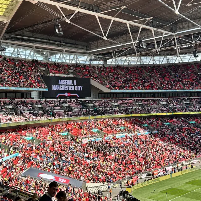 Match at Wembley!