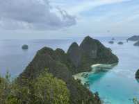 Panoramic View of Limestone Islets
