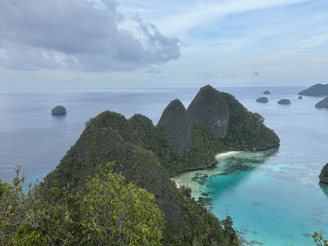 Panoramic View of Limestone Islets