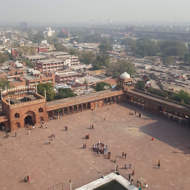 great mosque of Old Delhi Jama masjid
