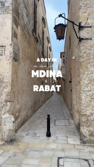 A day in Mdina Malta ✨❤️🇲🇹