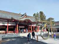 A shrine that is also famous as a power spot