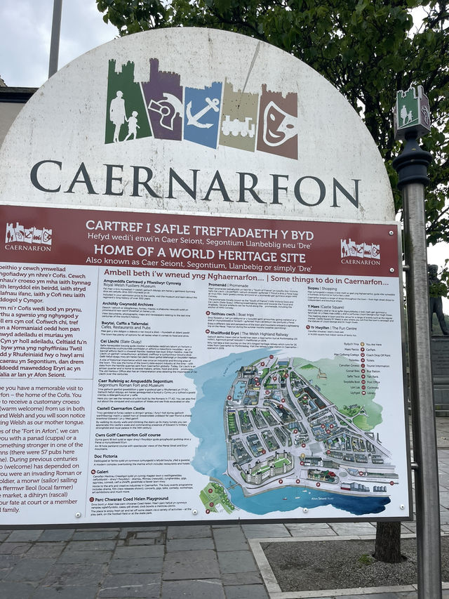 Caernarfon castle is a highlight 