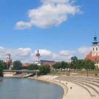 Győr, the city center is nice