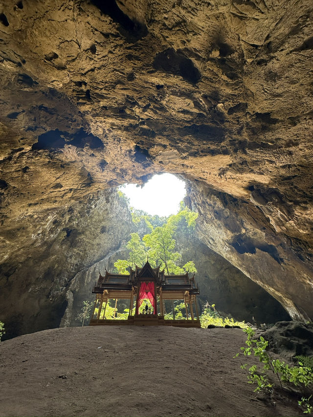 One of stunning caves in Thailand