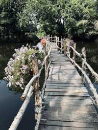 Here I felt myself as Thumbelina 🌿 Bình Quới Tourist Village
