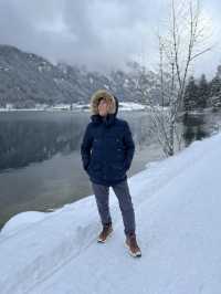 ❄️🏔️ Winter at Haldensee, Tirol – Where the Alps Whisper in Snow 🏔️❄️