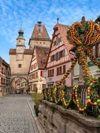 🏰🌸 “Time-Travel in Timber: Rothenburg’s Fairytale Streets” 🇩🇪