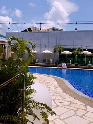 ✈️ From the Plane Straight to the Pool! How I Found Absolute Relaxation at Singapore Airport