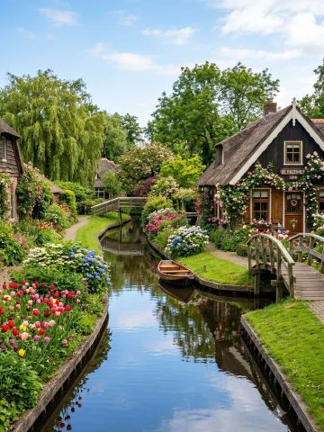 The Venice of the North: Giethoorn, Netherlands 🇳🇱🛶 | Trip.com