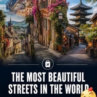 🌍 Some streets aren’t just roads… they’re destinations in themselves. ✨