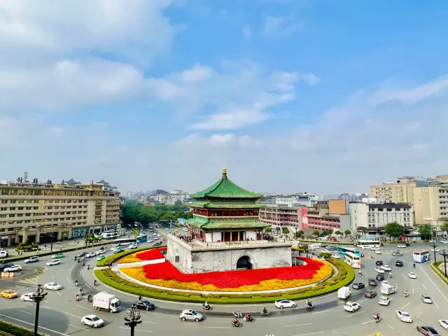 The Bell Tower is a must-visit in Xi'an
