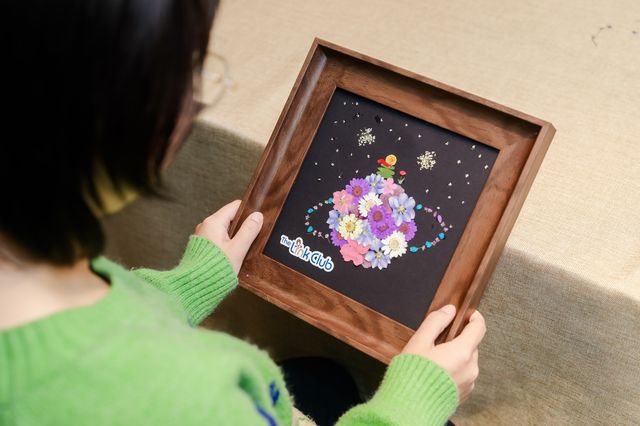壓花相框DIY，一起封存美好