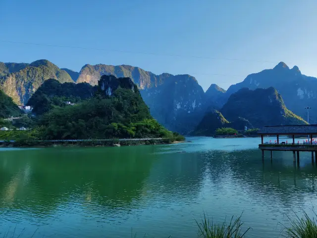 Guangxi Haokun Lake | Half is the world's fireworks, half is mountains and rivers and seas