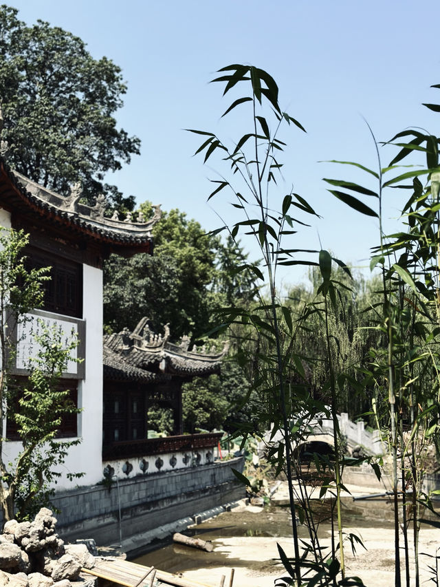 襄陽米公祠/來幽靜祠堂/看書法大家/感受山水書畫的共生合一