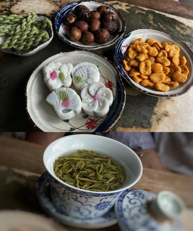 在上海百年茶樓品茶聽曲、閒度日月