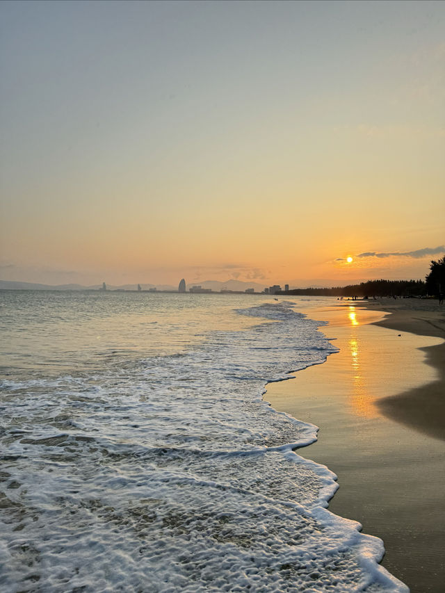 打卡三亞海棠灣，欣賞日落夕陽！