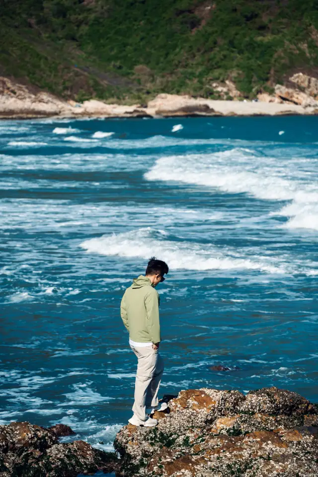 Huizhou's secluded rocky beach, I am willing to visit a thousand times