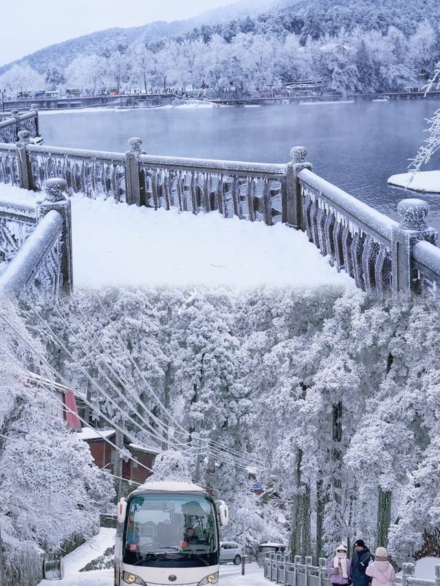 廬山冬韻：賞雪全攻略