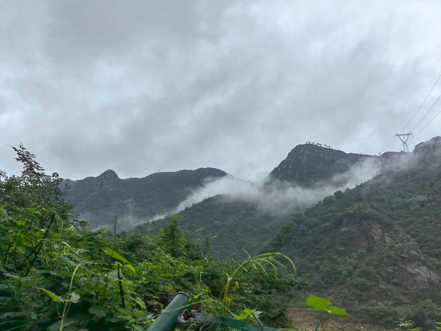 雨中徒步北江小三峡，白庙到飛來寺