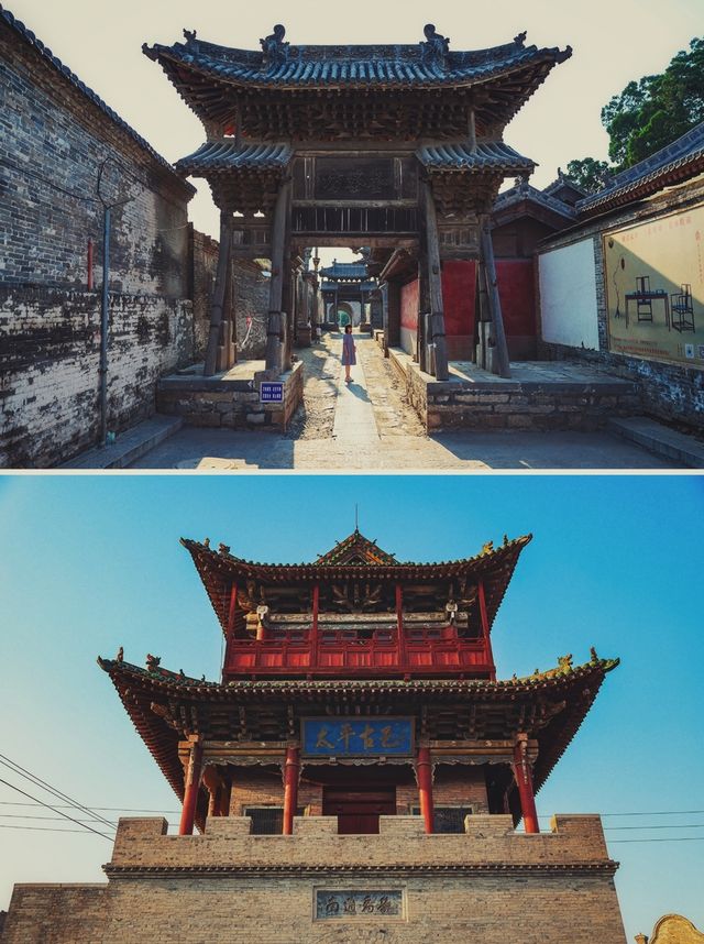 千年對話的重現｜汾城古建築群在黑神話悟空中的再現。