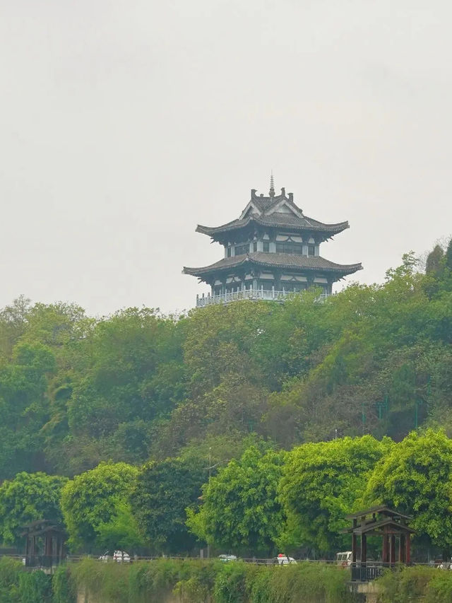 內江太白樓：詩意與浪漫交織的勝地。