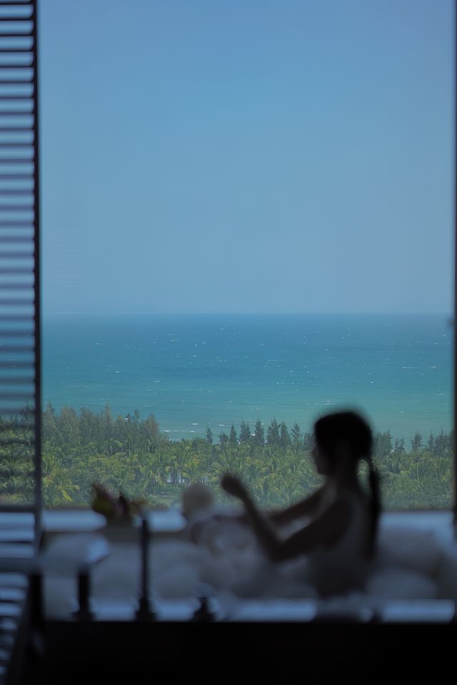 海島聖誕 在三亞落入玫瑰海洋