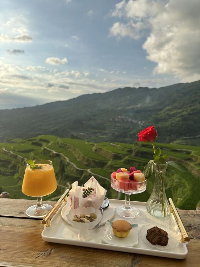 美景美食丨分享夏山民宿的一日三餐。