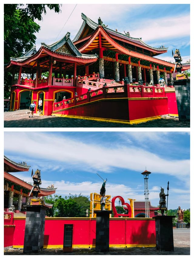 印尼爪哇島三保洞，紀念鄭和下西洋的中國寺廟