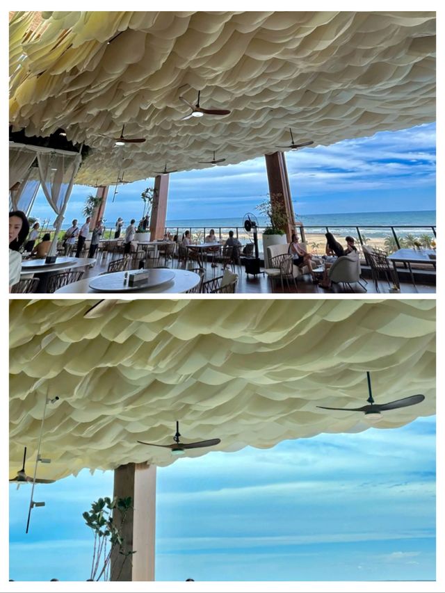 在北海房間裡看海的酒店，看日落