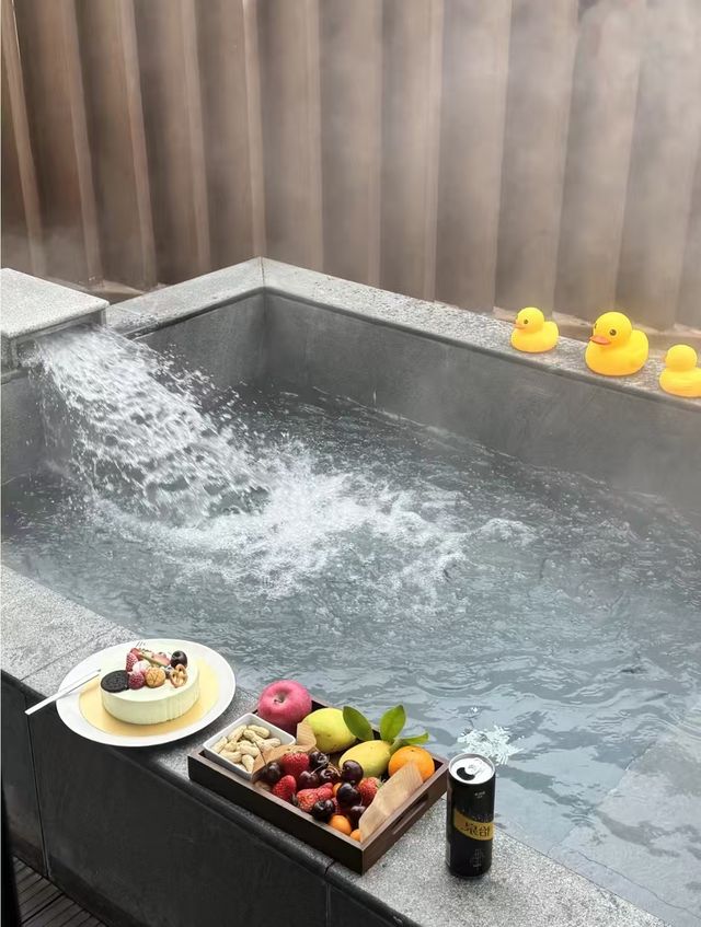 成都冬日的真溫泉私湯！